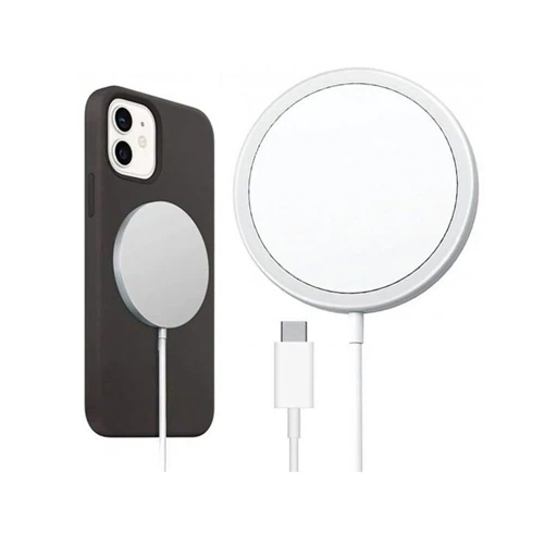 Беспроводное зарядное устройство магнитное MagSafe для iPhone 1:1
